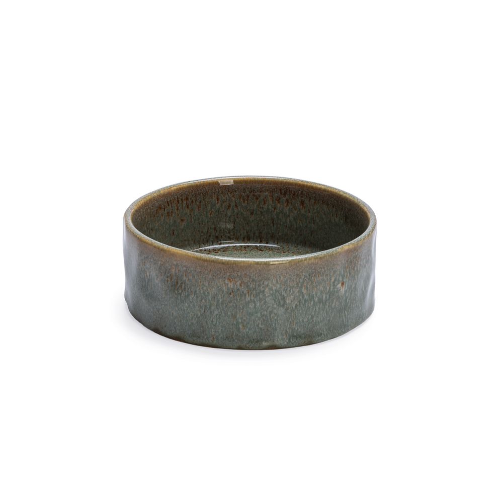 1200ml, Ø18 x 7cm Designed by Lotte Hundenapf Keramik, grün