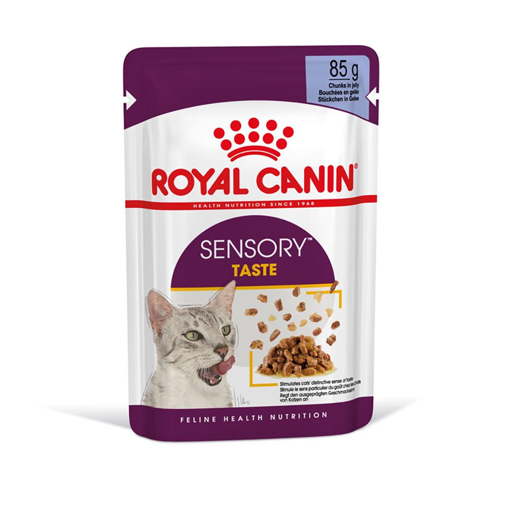 12x85g Royal Canin Sensory Taste in Jelly Katzenfutter nass