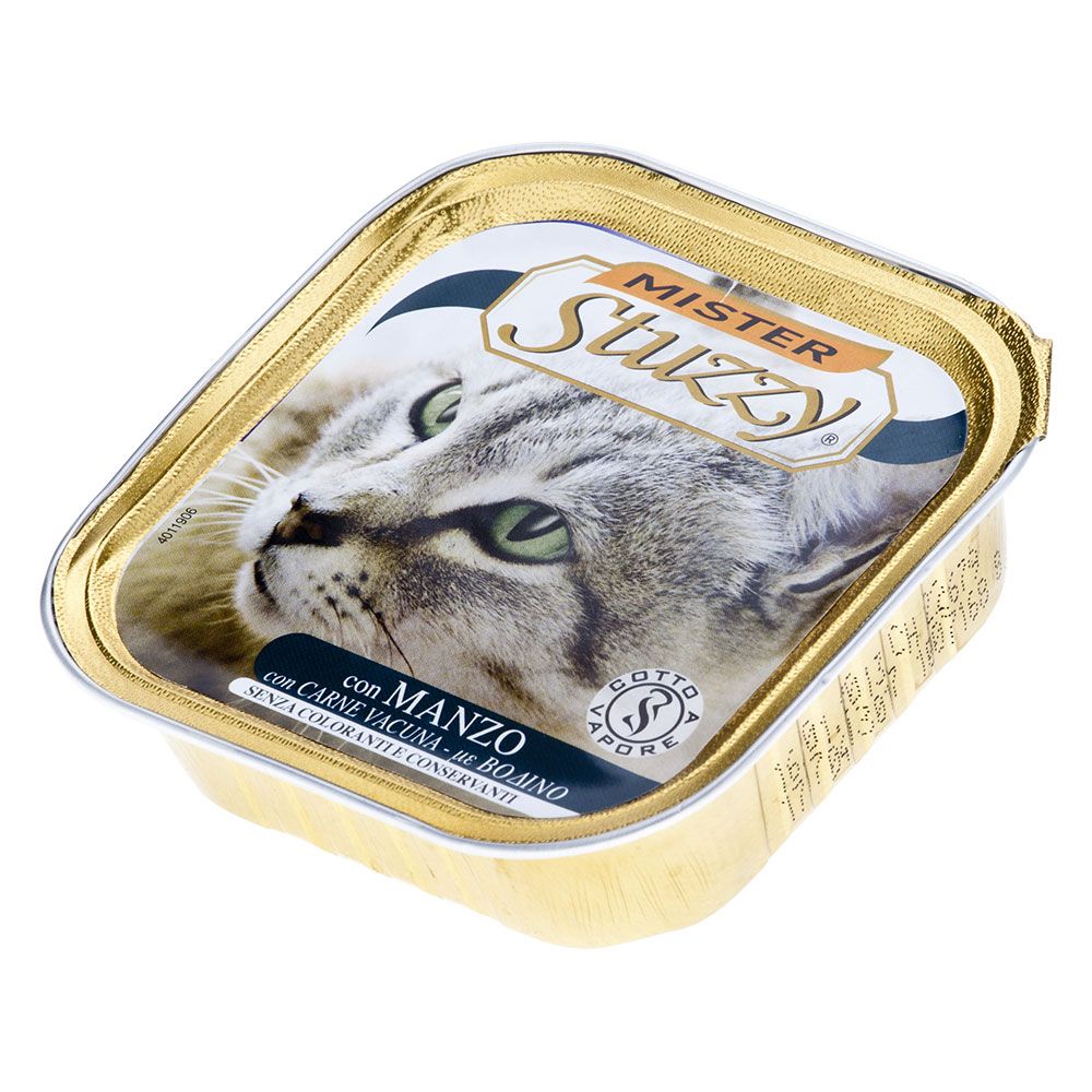 Mister Stuzzy Cat 6 x 100 g - Rind