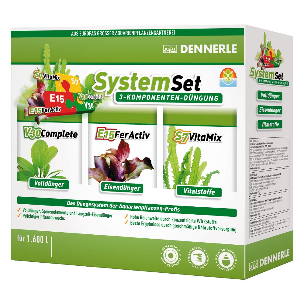 Image of Set de fertilizantes Dennerle PlantSystem - 1600 l 04001615045727