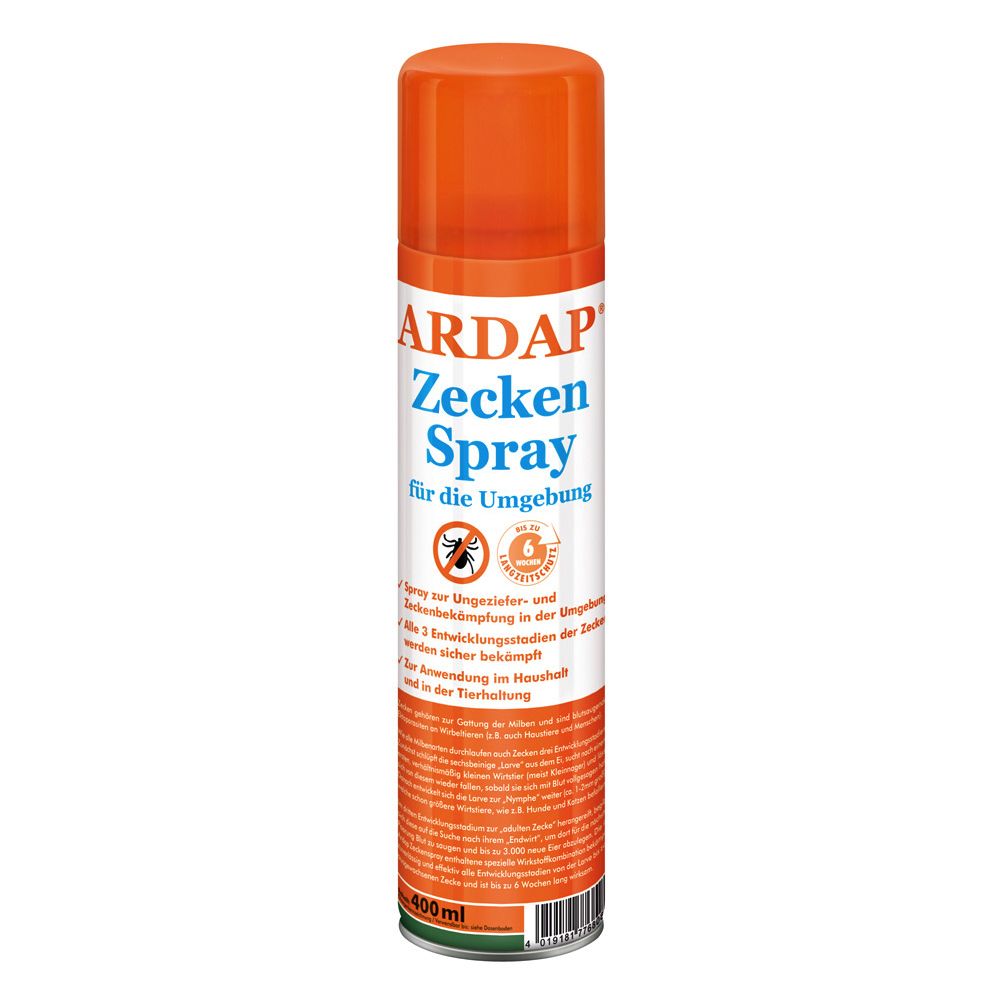 Quiko ARDAP Zeckenspray f�r die Umgebung - 400 ml