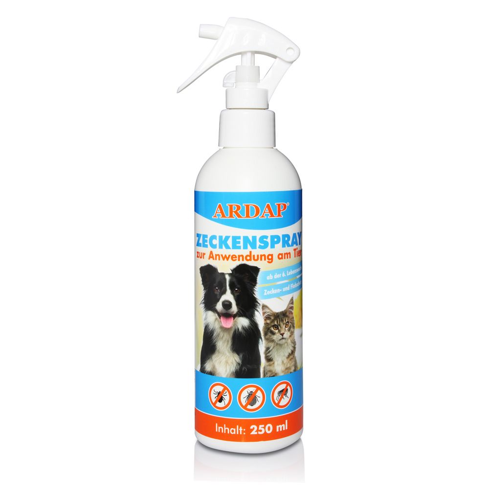 Quiko ARDAP Zeckenspray am Tier - 250 ml