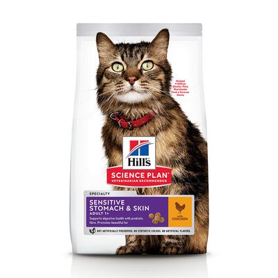 - Hill's Science Plan Adult 1+ Sensitive Stomach & Skin Huhn Hill's Science Plan Adult 1+ Sensitive Stomach & Skin Huhn