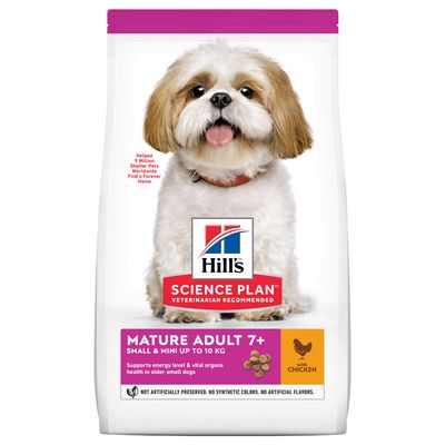 - Hill's Science Plan Mature Adult 7+ Small & Mini mit Huhn Hill's Science Plan Mature Adult 7+ Small & Mini mit Huhn