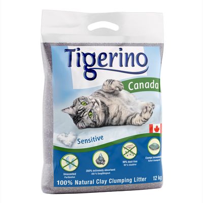 - Tigerino Canada Katzenstreu - Sensitive (parfümfrei) Tigerino Canada Katzenstreu - Sensitive (parfümfrei)