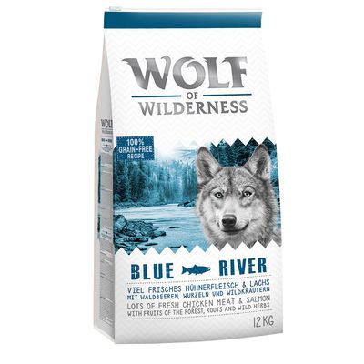 - Wolf of Wilderness Adult "Blue River" - zalm Wolf of Wilderness Adult "Blue River" - zalm