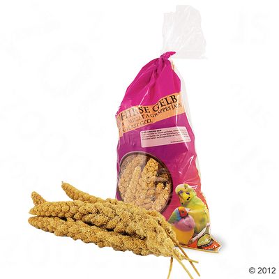 JR Farm Foxtail-Millet -tähkähirssi, keltainen – 250 g