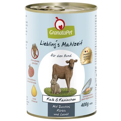 Image of GranataPet Liebling's Mahlzeit Probierpaket - 12 x 400 g