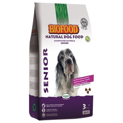 Biofood Senior Hondenvoer 3 Kg biofood kopen in de aanbieding
