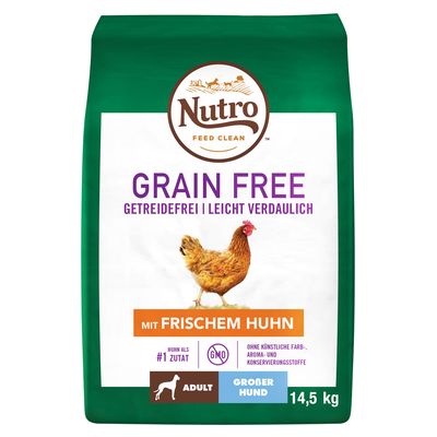 - Nutro Hund Grain Free Adult Grosse Hunde Huhn Nutro Hund Grain Free Adult Grosse Hunde Huhn