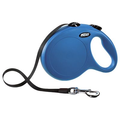 - flexi New Classic Gurt-Leine L blau, 8 m flexi New Classic Gurt-Leine L blau, 8 m