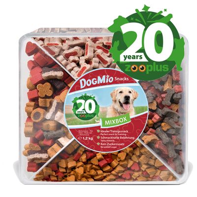 Jubileumeditie Dogmio Barkis Mixbox 12 Kg Zooplus dogmio kopen in de aanbieding