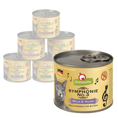 - GranataPet Symphonie Probierpaket 6 x 200 g GranataPet Symphonie Probierpaket 6 x 200 g