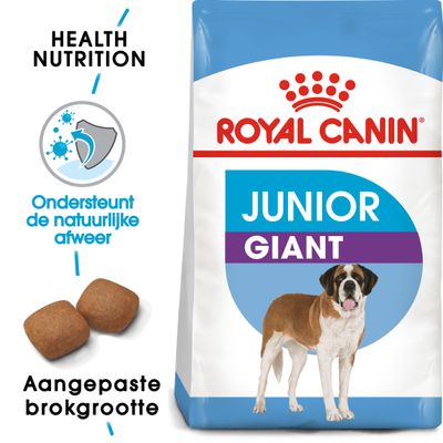 2X15Kg Giant Junior Royal Canin Size Hondenvoer royal canin size kopen in de aanbieding