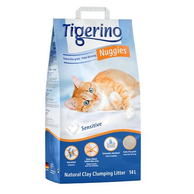 - Tigerino Nuggies Ultra Katzenstreu - Sensitive (parfümfrei) Tigerino Nuggies Ultra Katzenstreu - Sensitive (parfümfrei)