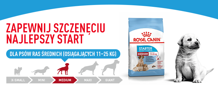 Clearance royal canin medium starter mother baby dog 12kg New