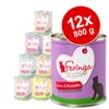 Feringa Menù Duetto 12 x 800 g - Anatra & Vitello con Broccoli e Tarassaco