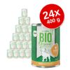 zooplus Bio 24 x 400 g Alimento umido per cani - Tacchino con Zucca & Zucchine