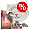 Welcome Kit Kitten Smilla + Lettino + Topo in peluche Set % 9 pz