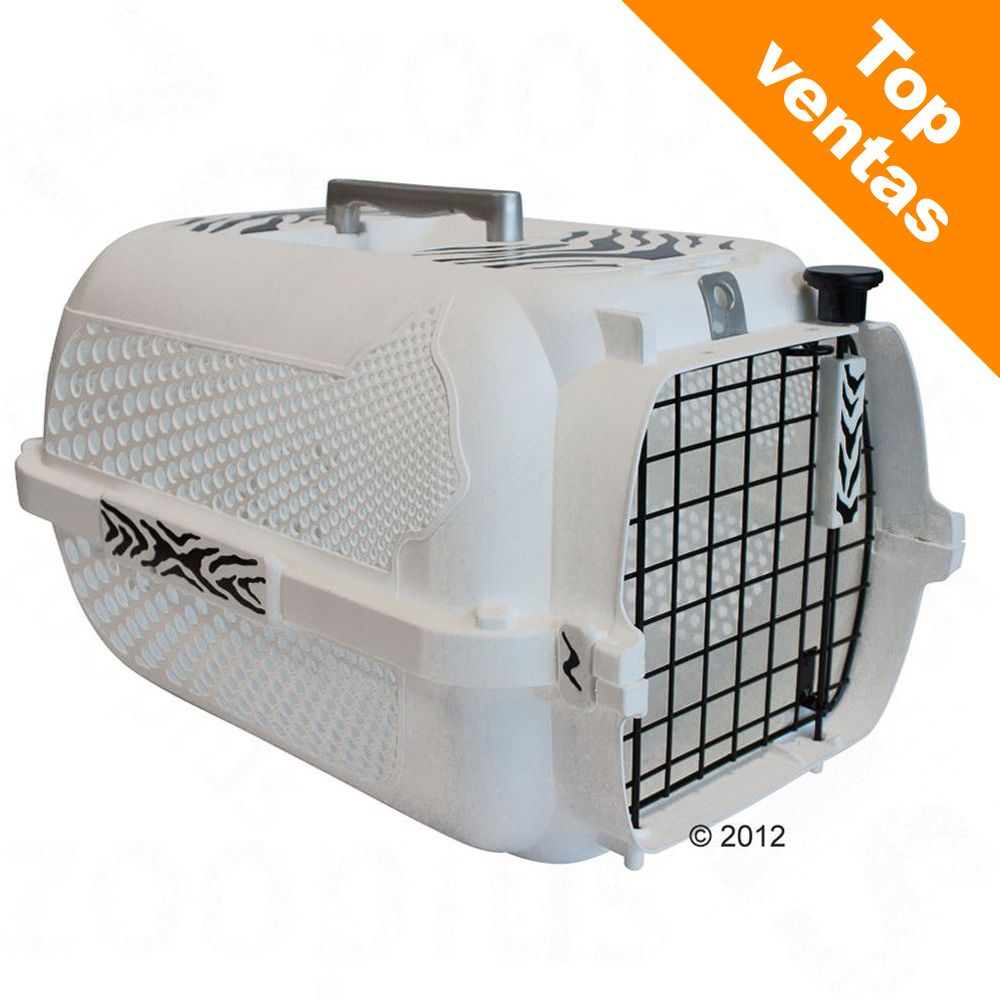 Image of Transportín Catit White Tiger Voyageur White - 48 x 32 x 28 cm (L x An x Al) 00022517508879