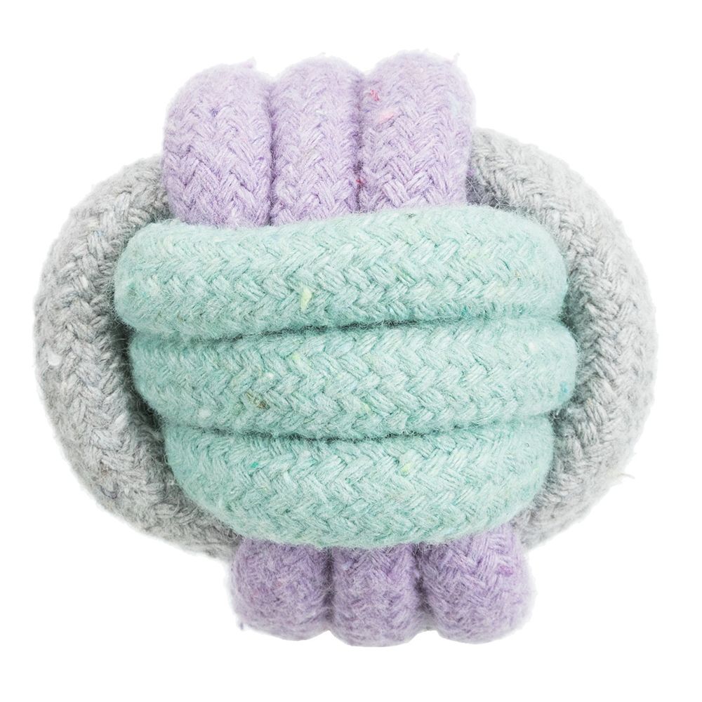 Trixie Junior Knoten-Ball, Tau 2 x Ø 6cm Hund