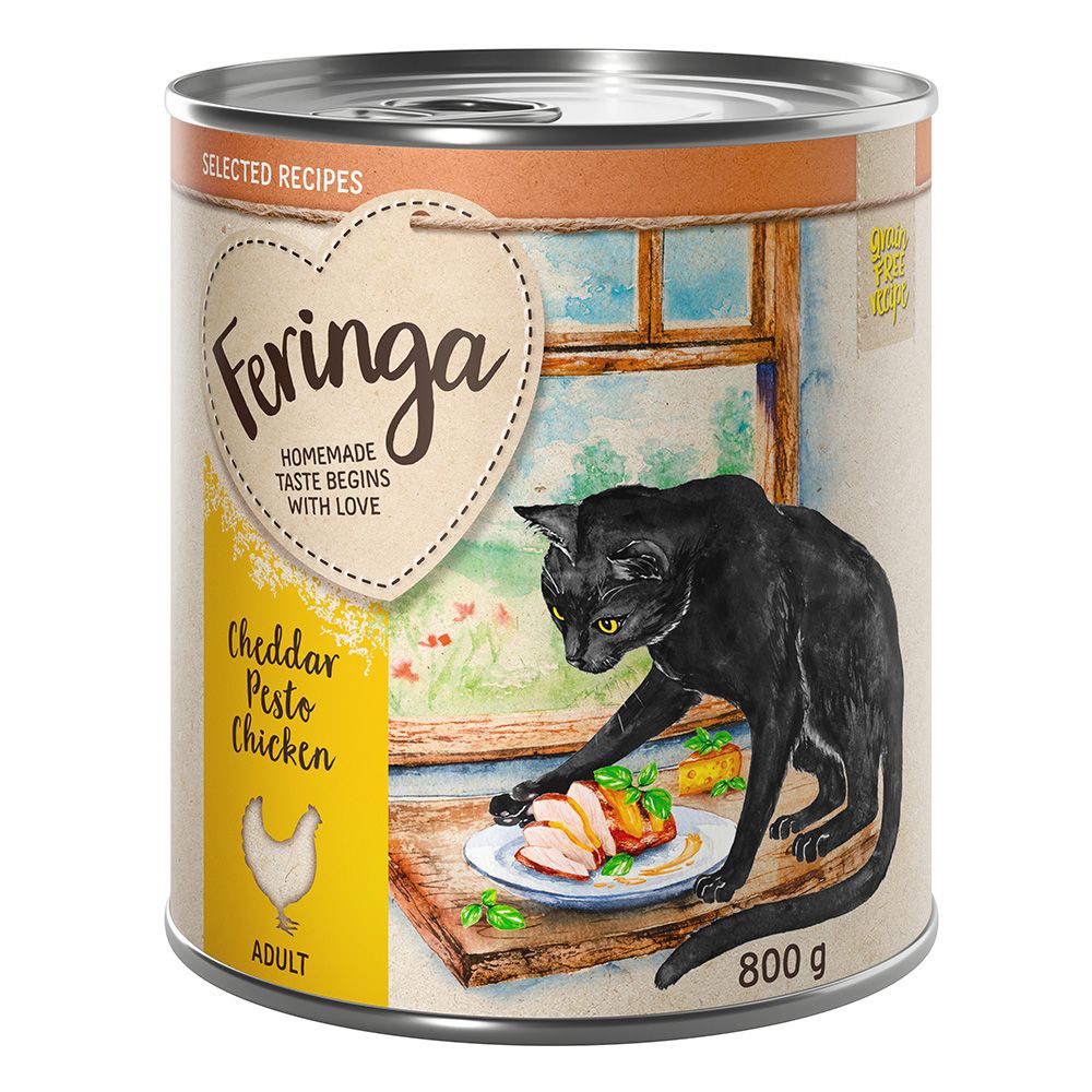 Feringa Selected Recipes 6 x 800 g.- Hackbraten mit Karotte und Erbse