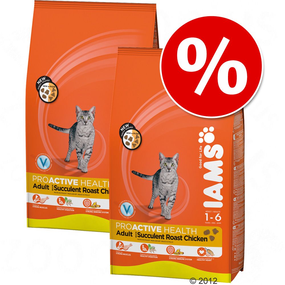 Sparpaket Iams 2 x Großgebinde - Senior & Mature mit viel Huhn (2 x 10 kg) Sparpaket Iams 2 x Großgebinde - Senior & Mature mit viel Huhn (2 x 10 kg)