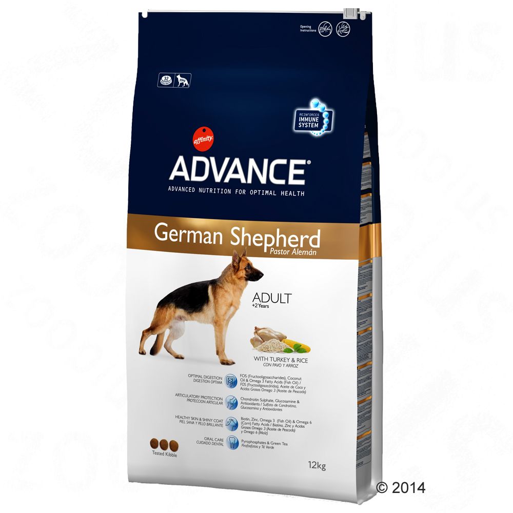 Image of Advance Pastor Alemán Adult - 2 x 12 kg - Pack Ahorro 08410650171579