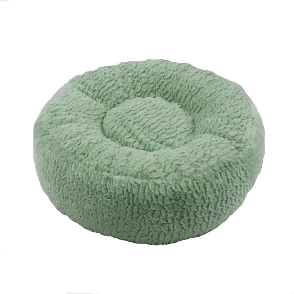 Ersatzbezug für Hundebett Flocke Ø 90 cm, braun