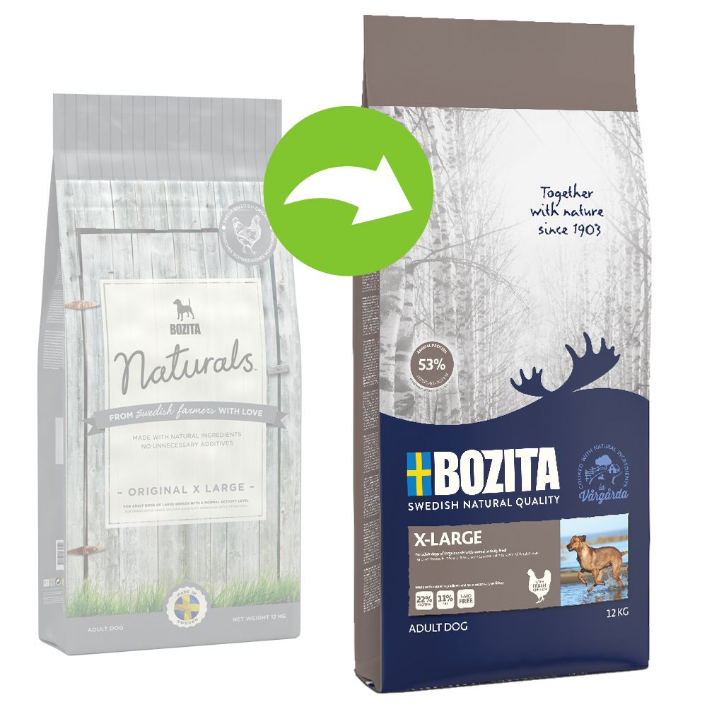 Image of Bozita X-Large - 2 x 12 kg - Pack Ahorro 07311030132429