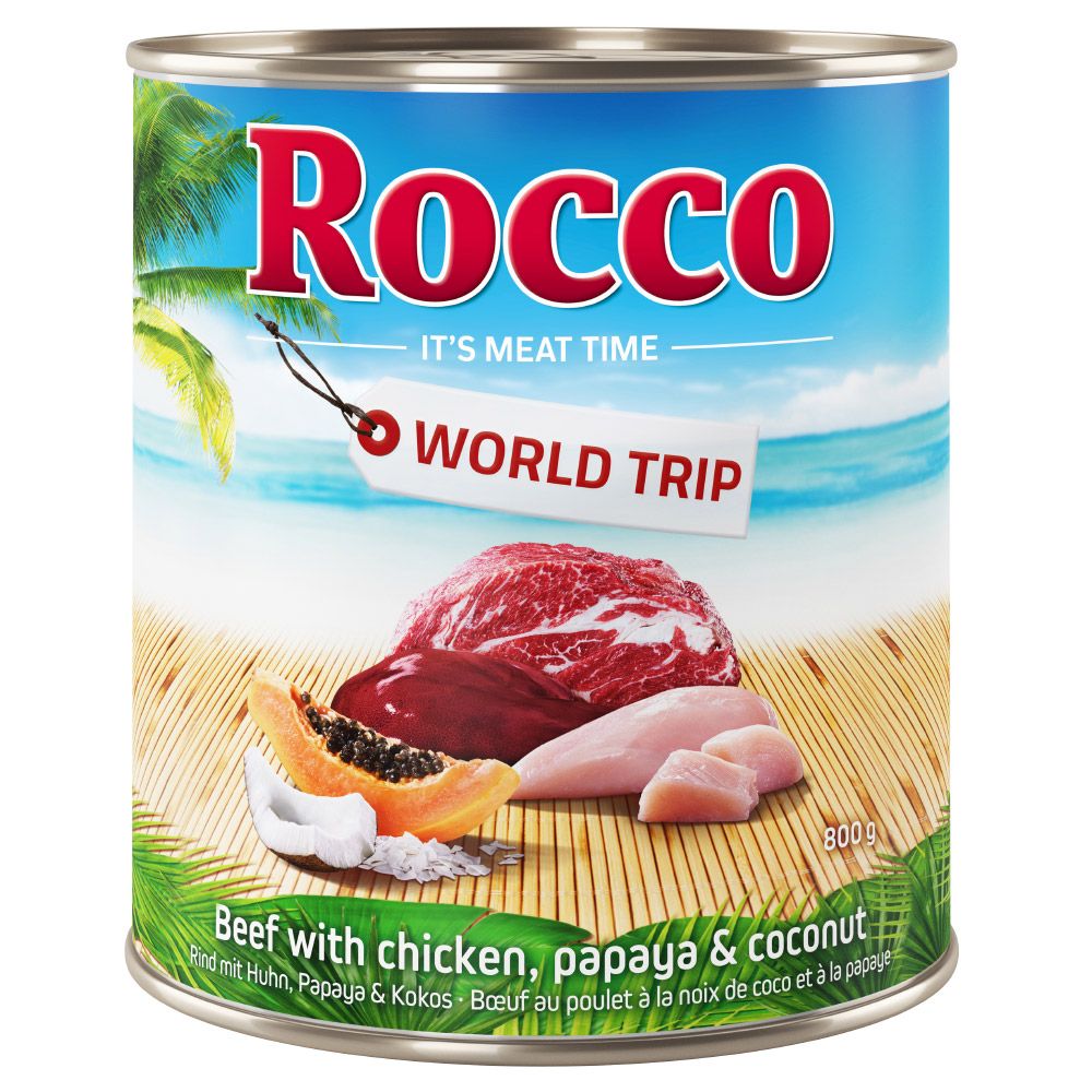 Rocco World Trip 6 x 800 g / 24 x 800 g.- 6 x 800 g Indien