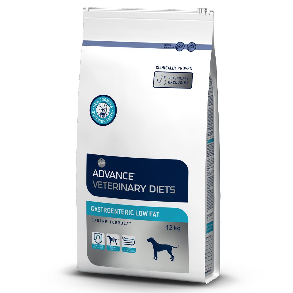 Image of Advance Gastroenteric Low Fat Veterinary Diets para perros - 12 kg 08410650167817