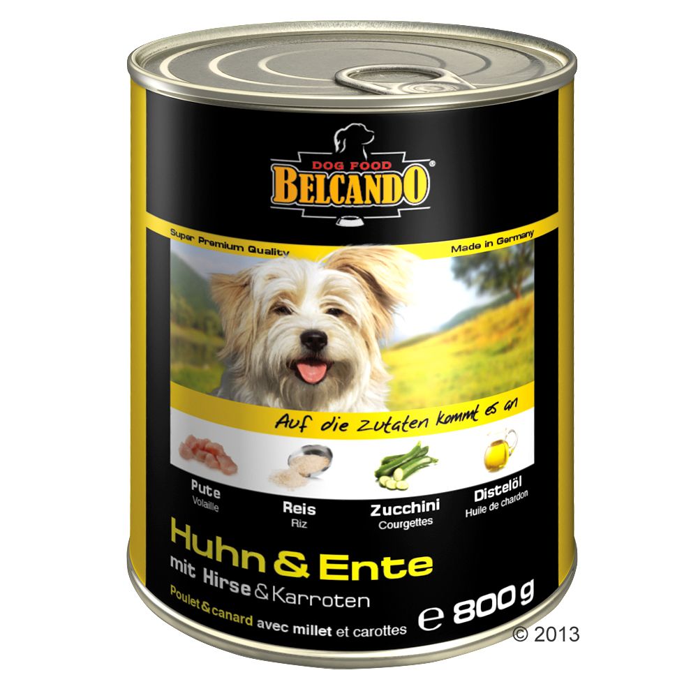 Image of Belcando Super Premium 6 x 800 g - Vacuno con patatas y guisantes 04002633513144