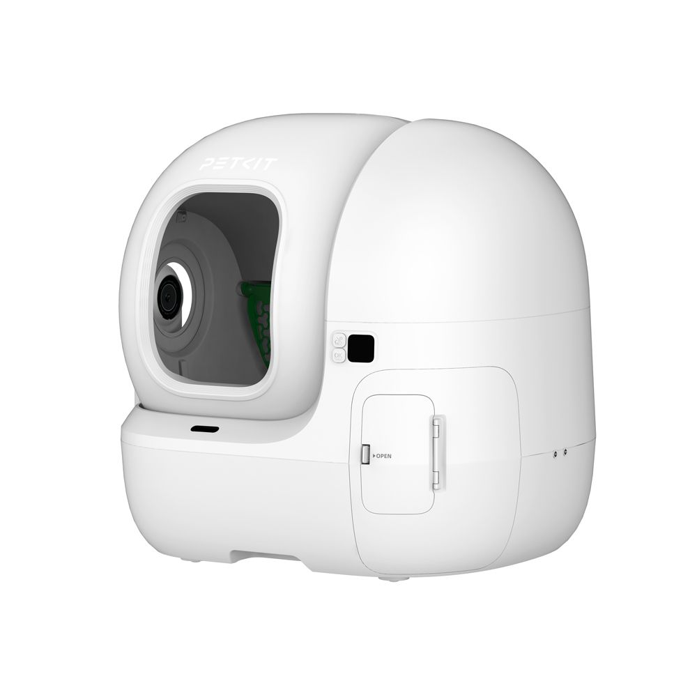 Petkit Selbstreinigende Katzentoilette Purobot Max Pro.- Zubehör: Okkultbluttest Gemischte Katzenstreu (2,4 kg)