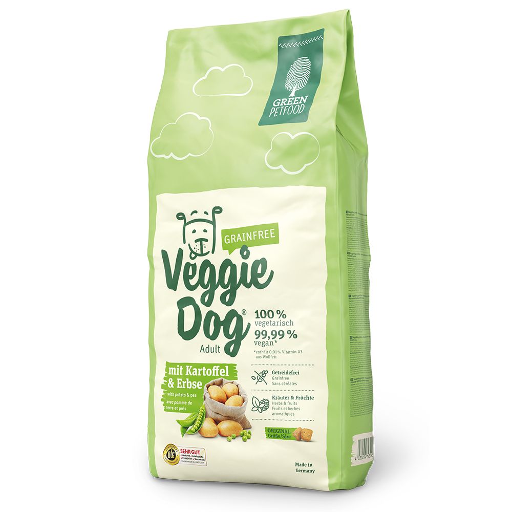 Image of VeggieDog grainfree pienso vegetariano para perros - 15 kg 04032254744160