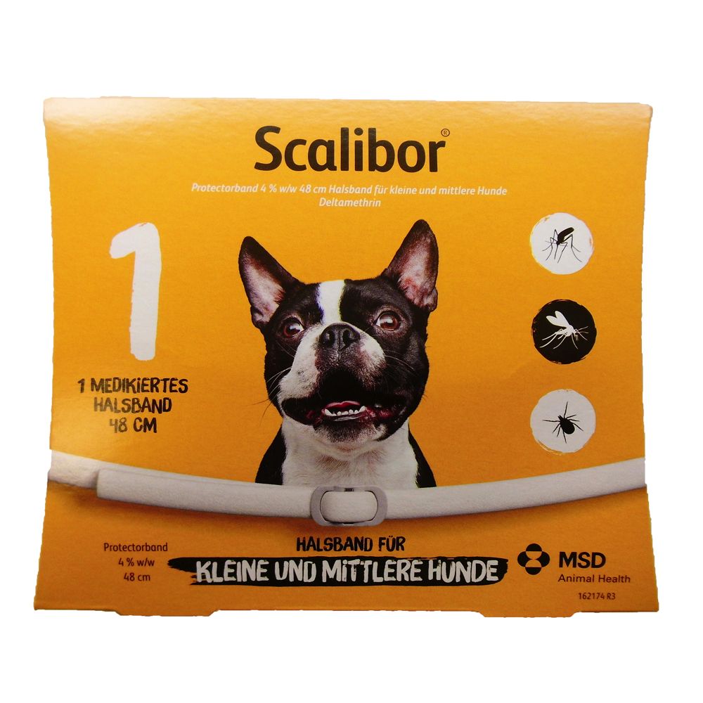 Scalibor® collare antiparassitario per cani tg media e piccola - Set %: 2 x 48 cm
