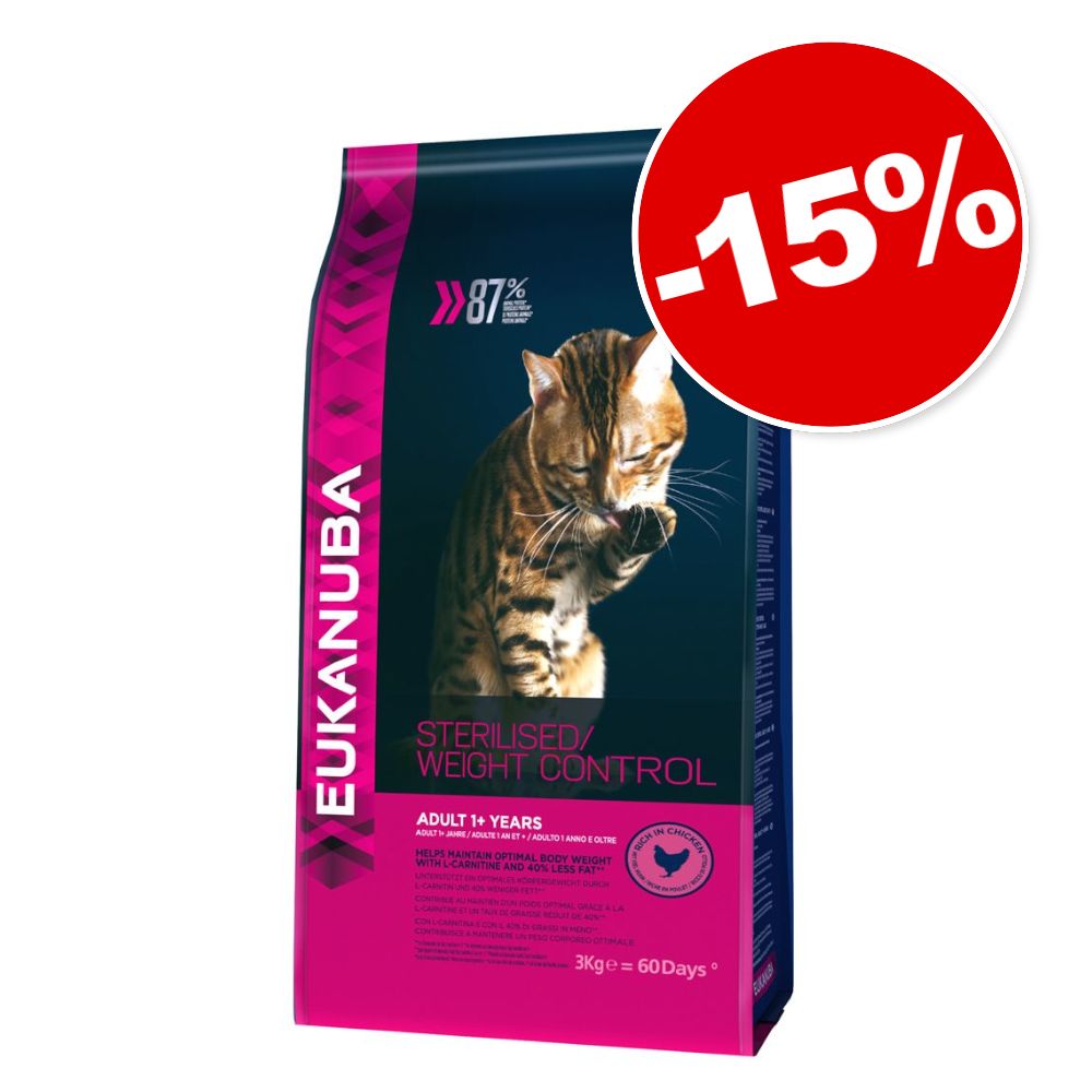 4kg Top Condition 1+ Adult Eukanuba croquettes pour chat