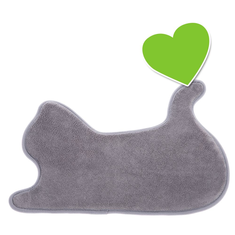 Image of zoolove alfombrilla con memory foam para gatos - 46 x 34 x 1,3 cm (L x An x Al) 09120076122640
