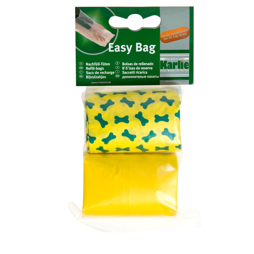 Image of Bolsitas de colores para heces Karlie - 2 rollos de 20 bolsas cada uno 04016598156247