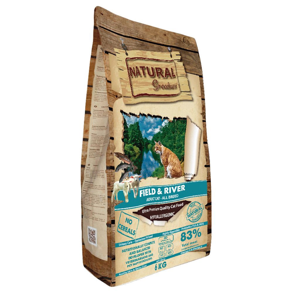 Image of Natural Greatness Field and River - 2 x 6 kg - Pack Ahorro 08414606901135
