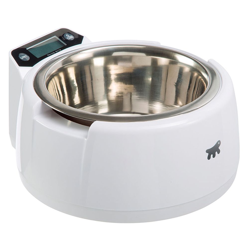 Image of Comedero con balanza Ferplast Optima - 850 ml, blanco 08010690159553