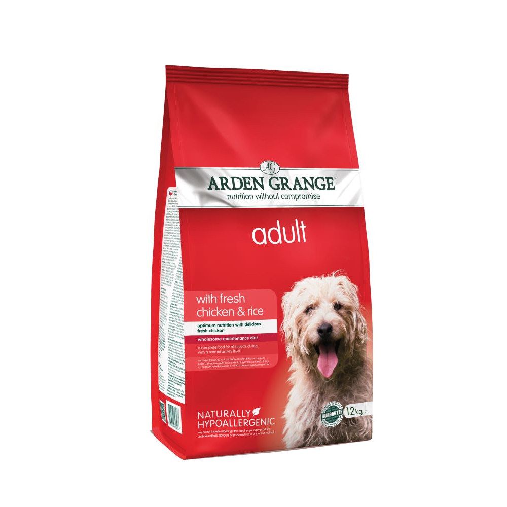 Arden Grange Dry Dog Food Economy Packs 2 x 12kg - Adult Premium Chicken & Rice