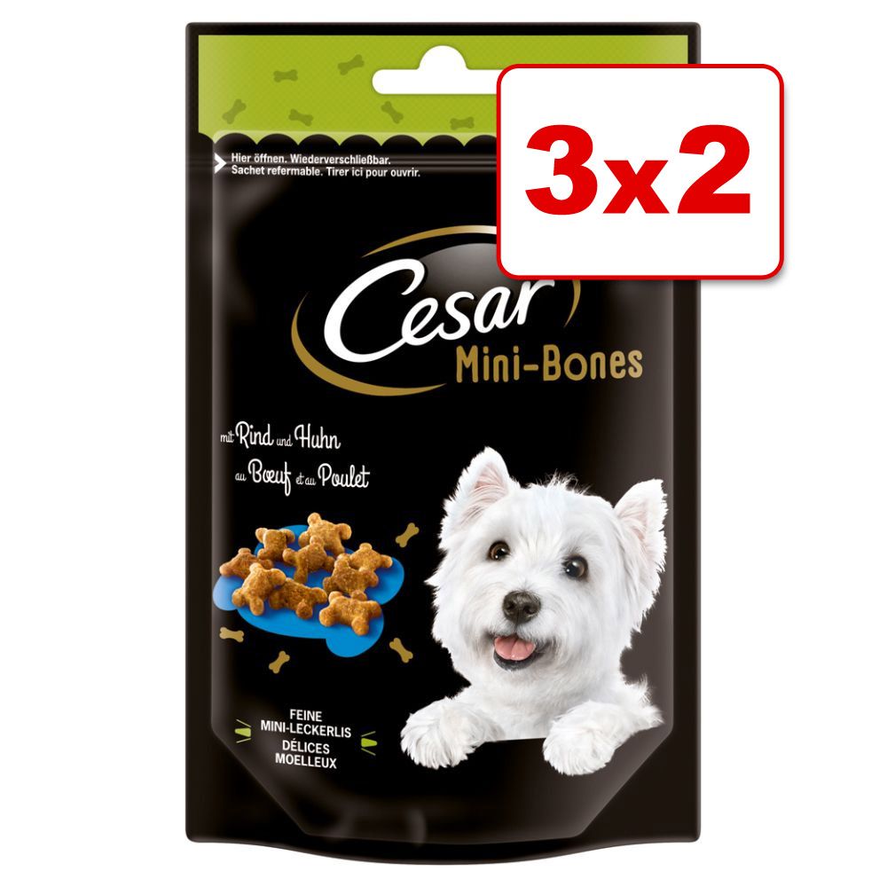 Image of Cesar snacks para perros en oferta: 2 + 1 ¡gratis! - Mini-Joys con queso y pollo (3 x 100 g) 05998749135556
