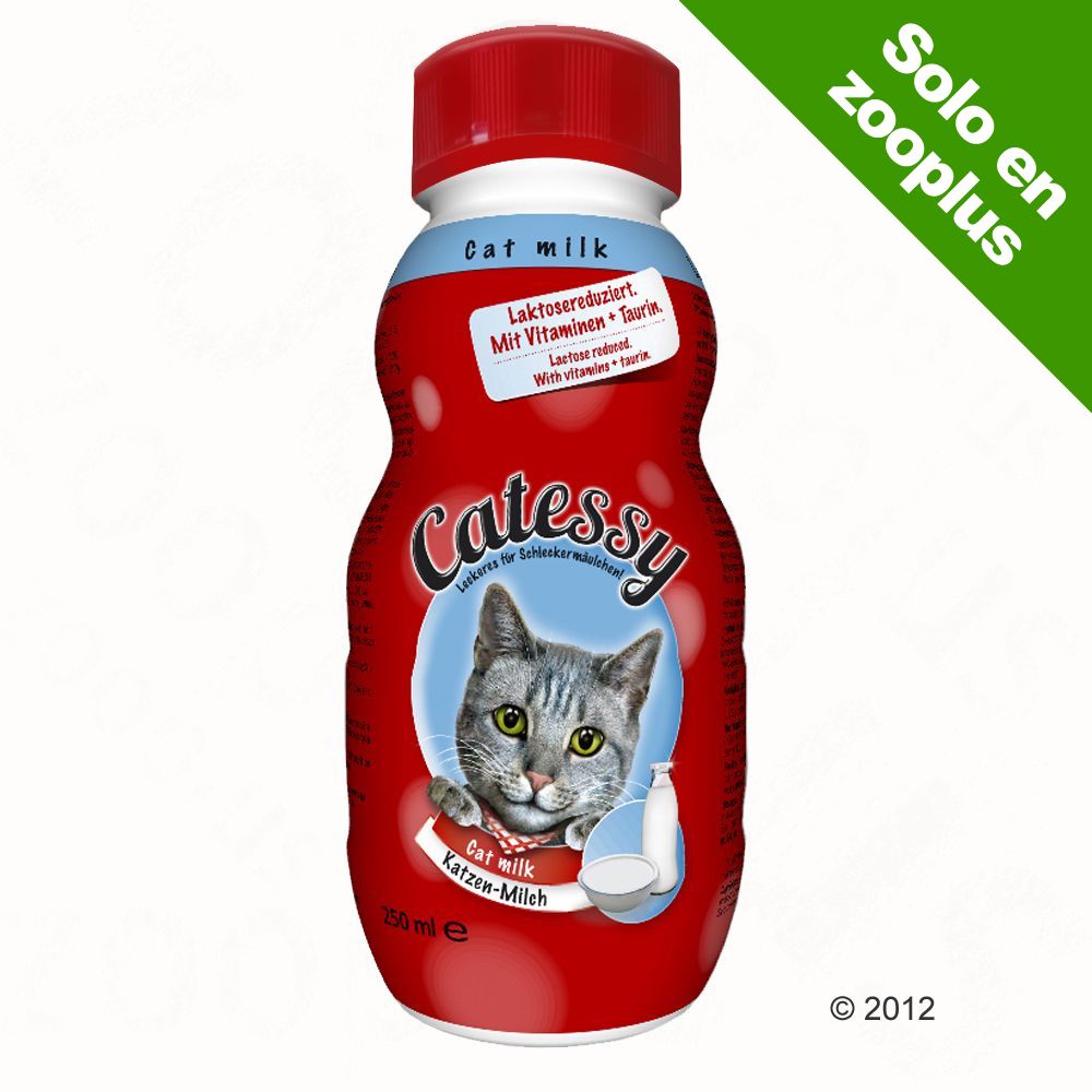 Image of Leche para gatos Catessy - Pack 12 x 250 ml - Pack Ahorro 04260077046288