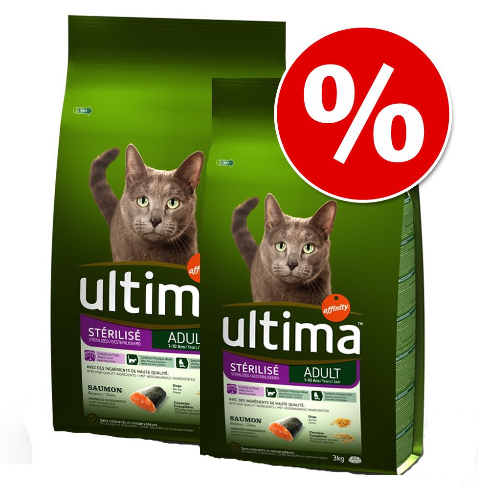 Image of Ultima para gatos 2 x 7,5 / 3 / 1,5 kg - Pack Ahorro - Tracto Urinario (2 x 7,5 kg) 08410650230160