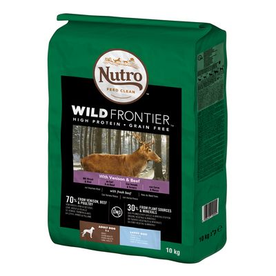 - Nutro Wild Frontier Hund Adult Large Hirsch & Rind Nutro Wild Frontier Hund Adult Large Hirsch & Rind