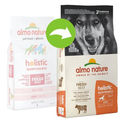 Almo Nature Holistic Adult Rund Rijst Large Hondenvoer Dubbelpak 2 X 12 Kg almo nature holistic kopen in de aanbieding Almo Nature Holistic Adult Rund Rijst Large Hondenvoer Dubbelpak 2 X 12 Kg almo nature holistic kopen in de aanbieding