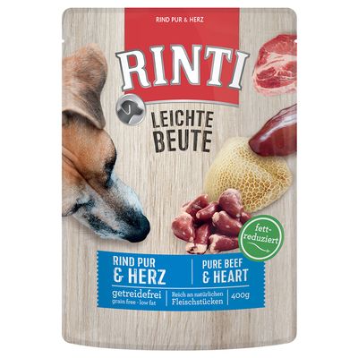 - Multipack RINTI Leichte Beute Pouch 30 x 400 g Multipack RINTI Leichte Beute Pouch 30 x 400 g