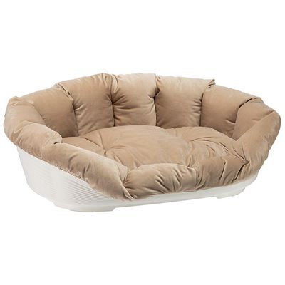 Ferplast Hondenmand Siesta Deluxe Wit Met Mandkussen Fluweel Set Grootte 8 L 82 X B 595 X H 25 ferplast kopen in de aanbieding Ferplast Hondenmand Siesta Deluxe Wit Met Mandkussen Fluweel Set Grootte 8 L 82 X B 595 X H 25 ferplast kopen in de aanbieding