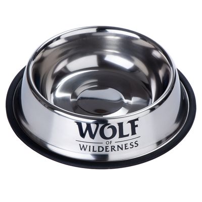 - Wolf of Wilderness Rutschfester Edelstahlnapf für Hunde Wolf of Wilderness Rutschfester Edelstahlnapf für Hunde
